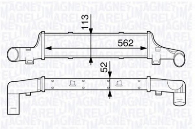 MAGNETI MARELLI 351319202180 -  Интеркулер